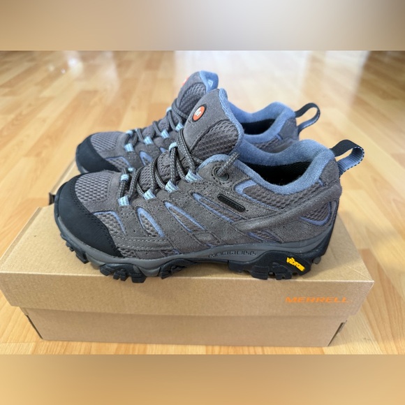 Merrell Women’s Size 5 Moab 2 WP Granite Hiking Shoes - Picture 9 of 12